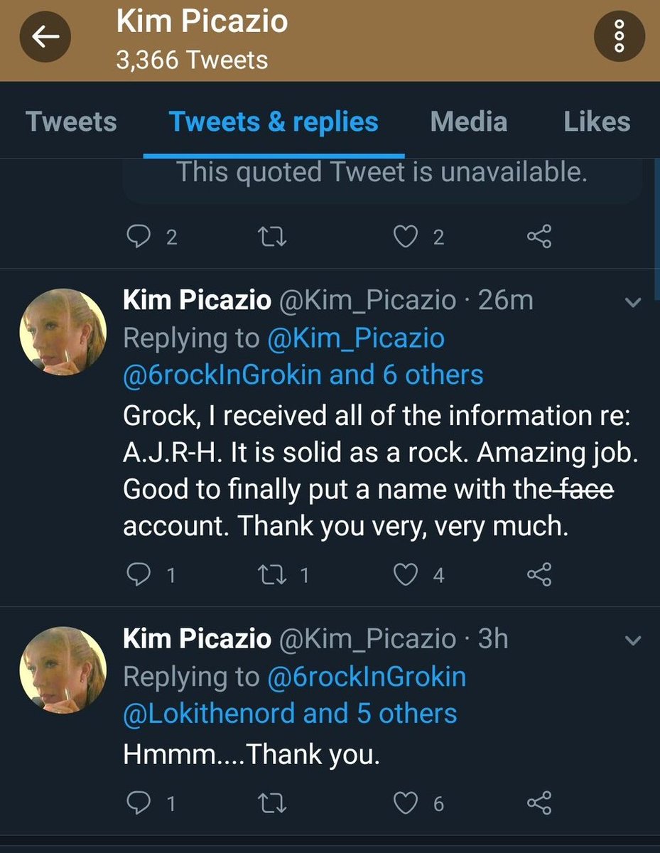 "Gronk" or "grok" never served but was part of a white nationalist "vet-bro" group that would attack actual veterans online based on race and/or political ideology He gained online "veteran" status from  @BrandonTXNeely vouching but he was really working for  @Kim_Picazio