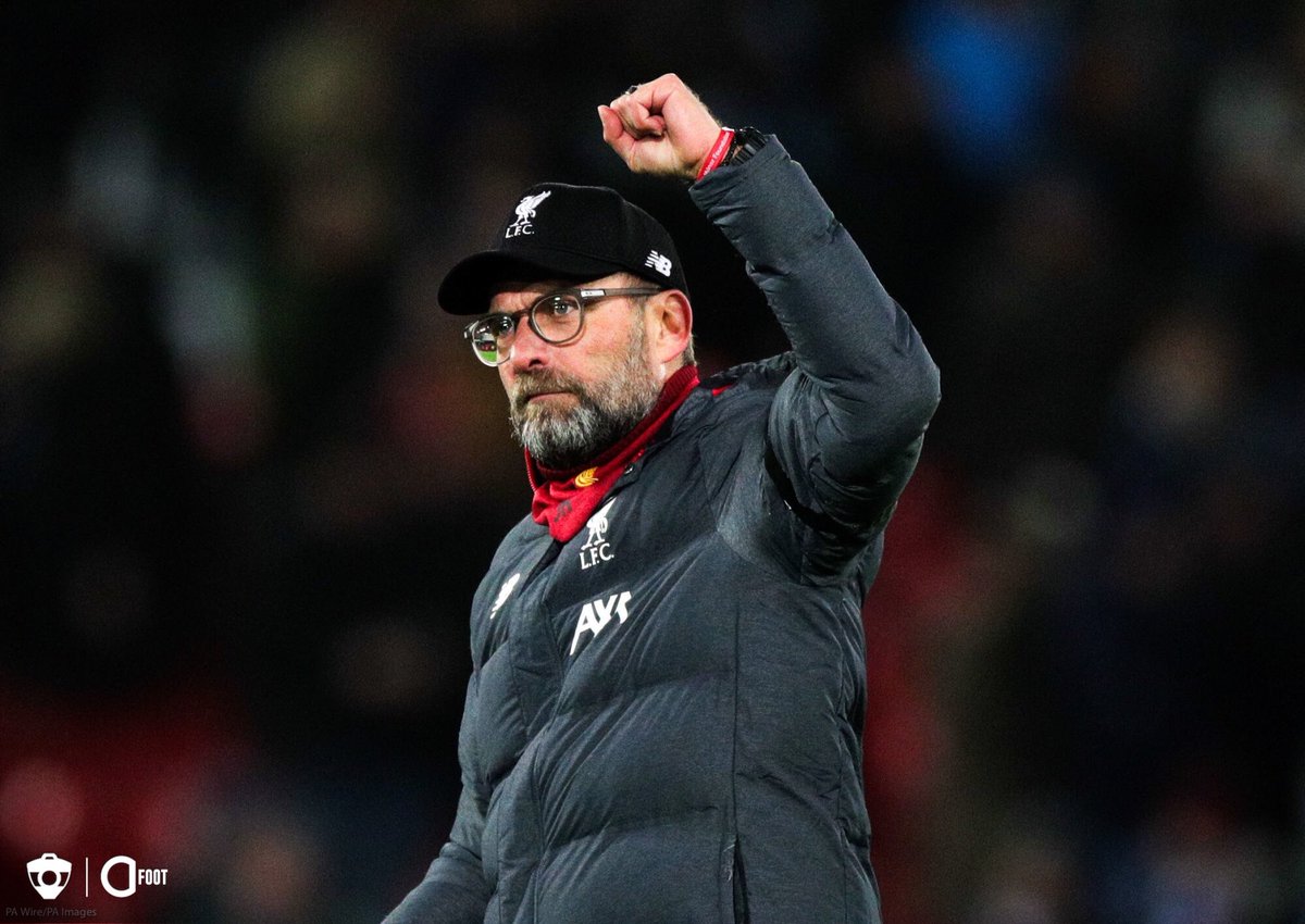 Arsène Wenger : « Jürgen a réalisé un excellent travail. Quand vous pensez que Liverpool possède une telle avance en tête du classement, c'est vraiment énorme. Peu importe ce que l'Angleterre décidera, Liverpool est déjà champion dans la tête de tout le monde. » (TalkSPORT)