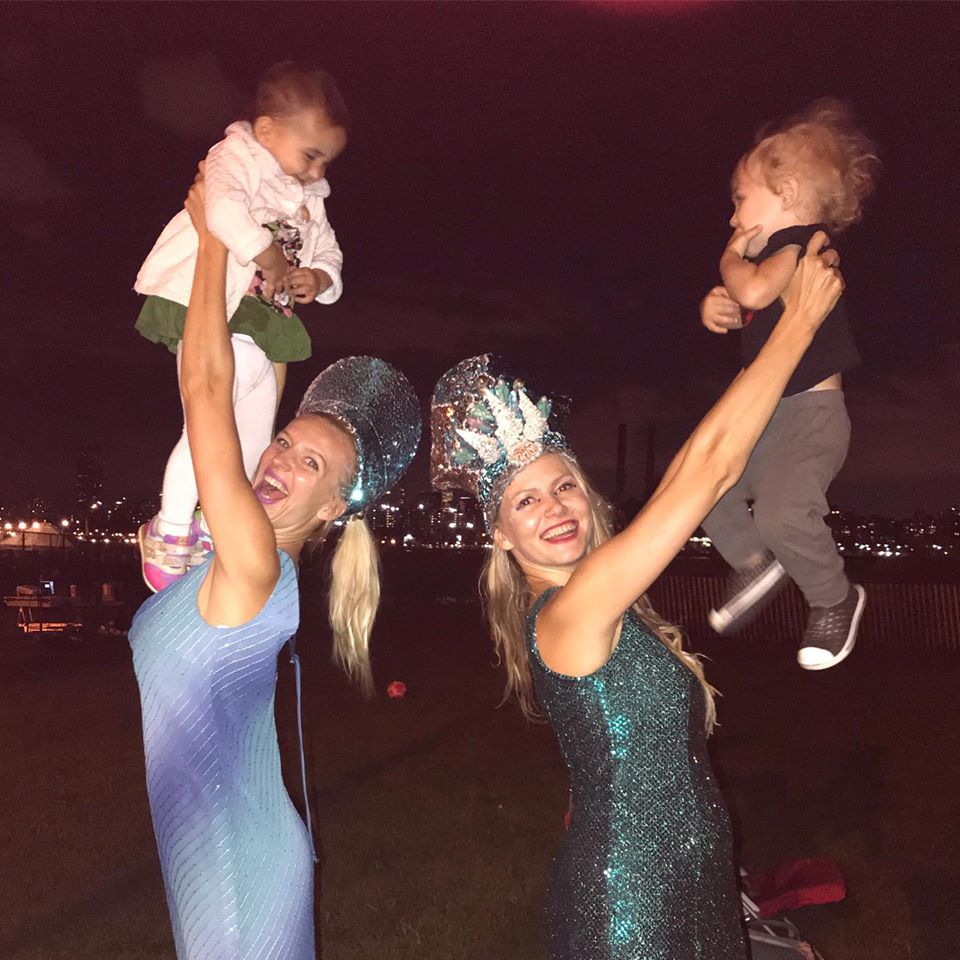 JanaAstanov's tweet photo. Happy Mother's Day, this is my third year as a mom! Here with Maija Rutkovska, a fellow mom, artist, dancer, accomplice & Slavic Goddess, other half of #JADEIVE & #JADIEVE Polish, Latvian, &Lithuanian spelling of Self Proclaimed Goddess with #Sanskrit roots of #DEVI #MothersDay https://t.co/1MpyrTXI8U