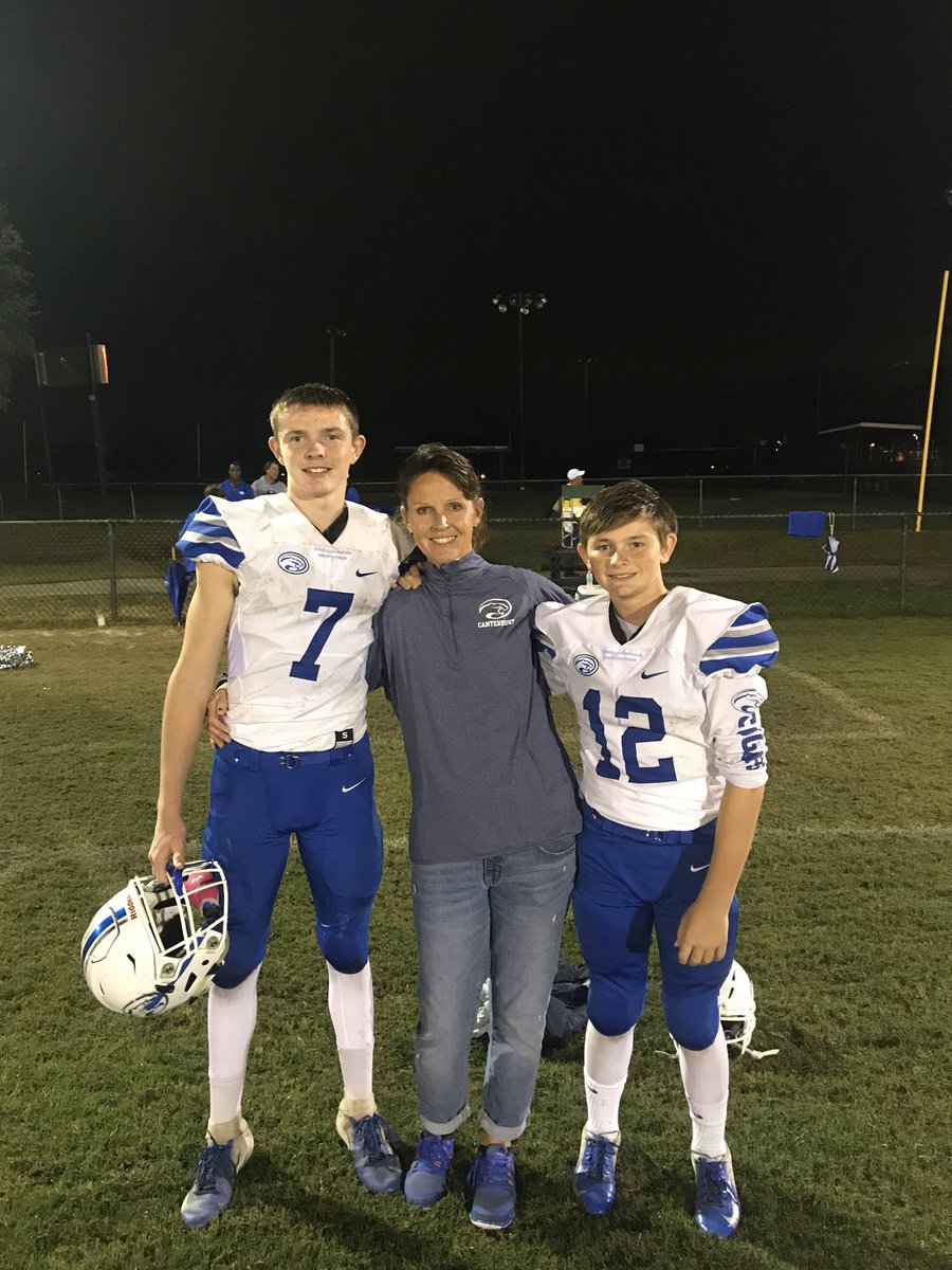 Throwback Thursday Mother’s Day style.  This is my biggest fan right after our first State Championship. Happy Mother’s Day mom and all CB football moms.  Cougars time to celebrate your moms.