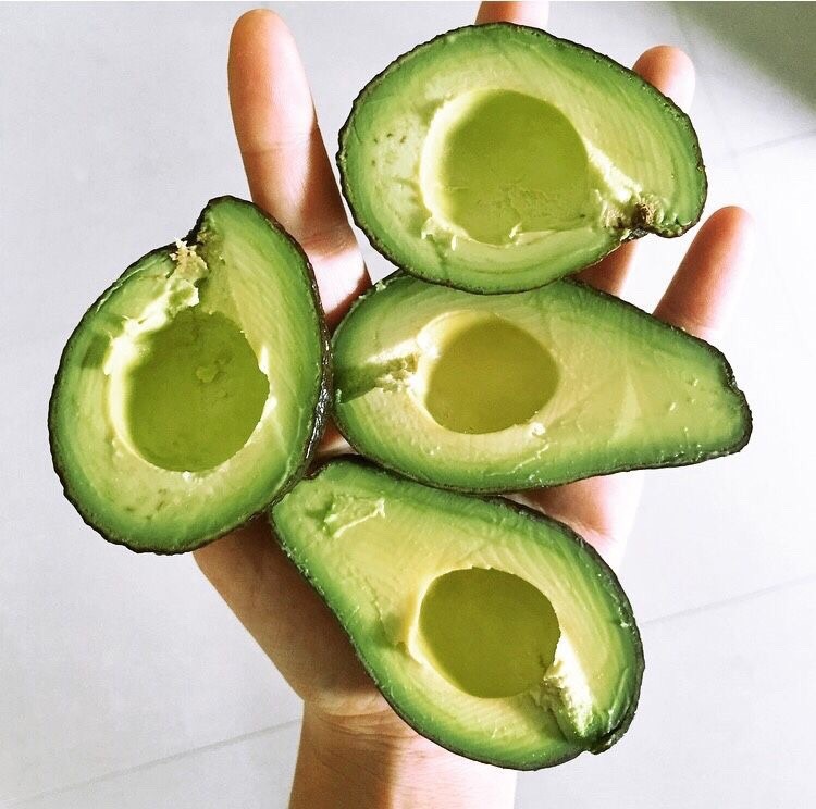 plain avocado