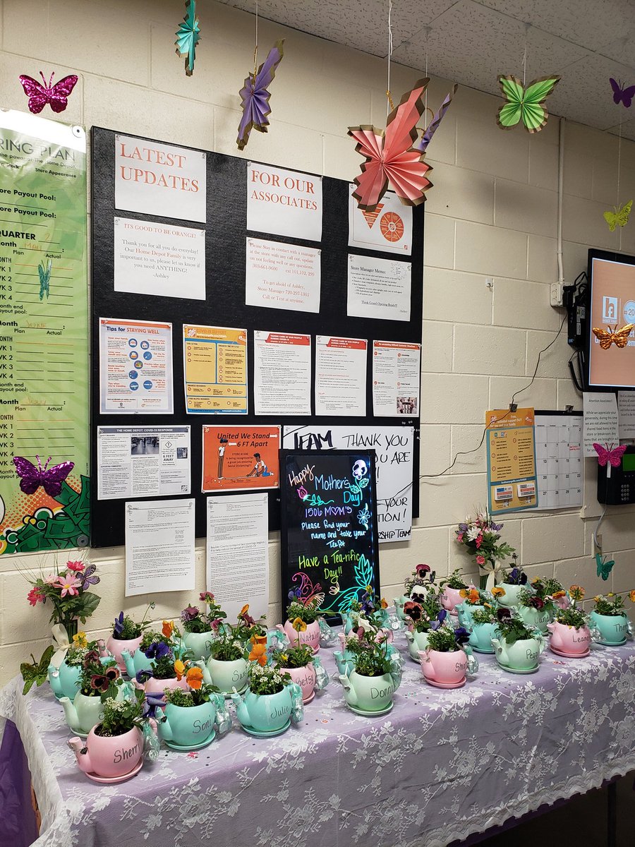 Happy Mothers day to our wonderful moms at 1506..Have a tea-riffic day #d166bestinclass #PMDpeopleFIRST #1506proud #HappyMothersDay