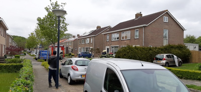 Melding schoorsteenbrand Stiens