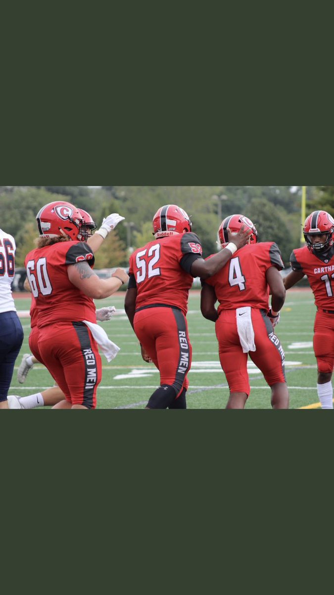 WillCounts4's tweet photo. Blessed to receive my first offer to play football and further my education ⁦@CoachDustinHass⁩ ⁦@Carthage_FB⁩ https://t.co/x7KkeaEAAV
