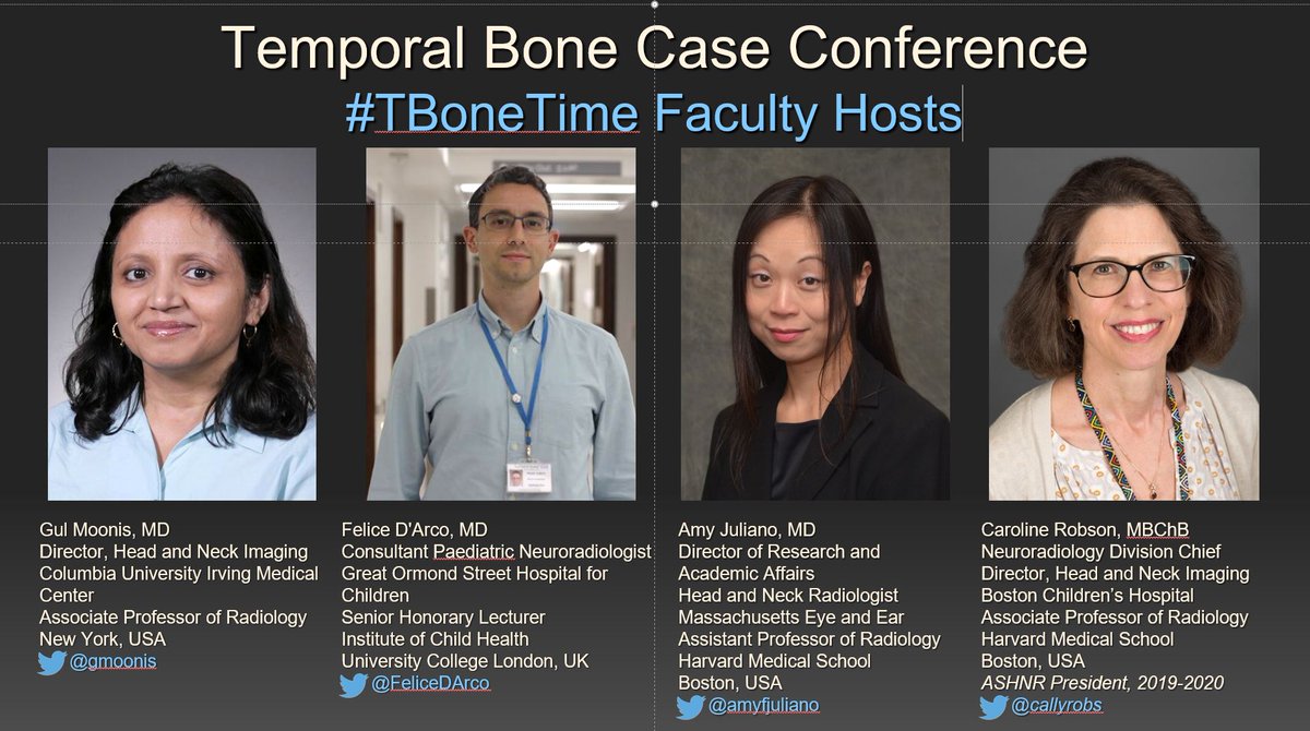 Caroline Robson, MBChB (@callyrobs) on Twitter photo Temporal Bone Enthusiasts - please join us for the 2nd #TBoneTime Webinar Case Conference, This Wednesday May 13 at 1 PM EDT. <a href="/gmoonis/">Gul Moonis</a> <a href="/amyfjuliano/">Amy Juliano</a> <a href="/FeliceDArco/">Felice D'Arco</a> <a href="/Ann016p/">Anvita Pauranik</a> <a href="/ASHNRSociety/">ASHNR</a> <a href="/The_ASPNR/">American Society of Pediatric Neuroradiology</a> <a href="/TheASNR/">The American Society of Neuroradiology</a> <a href="/ESHNRSociety/">ESHNR</a> #RadEd #NeuroRad
Pre-register at: zoom.us/webinar/regist… Temporal Bone Enthusiasts - please join us for the 2nd #TBoneTime Webinar Case Conference, This Wednesday May 13 at 1 PM EDT. <a href="/gmoonis/">Gul Moonis</a> <a href="/amyfjuliano/">Amy Juliano</a> <a href="/FeliceDArco/">Felice D'Arco</a> <a href="/Ann016p/">Anvita Pauranik</a> <a href="/ASHNRSociety/">ASHNR</a> <a href="/The_ASPNR/">American Society of Pediatric Neuroradiology</a> <a href="/TheASNR/">The American Society of Neuroradiology</a> <a href="/ESHNRSociety/">ESHNR</a> #RadEd #NeuroRad
Pre-register at: zoom.us/webinar/regist…