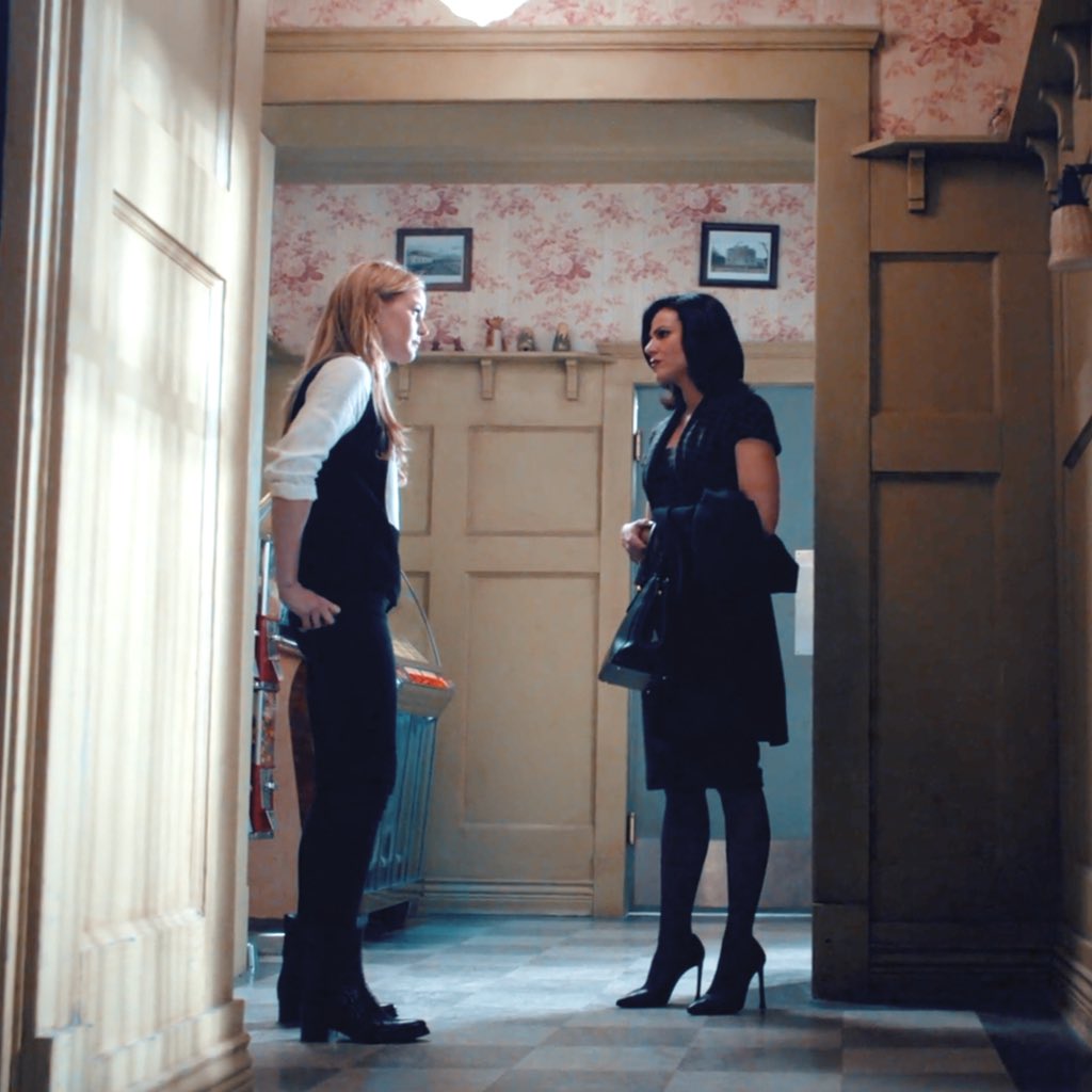 in the back of granny’s when emma returned to storybrooke