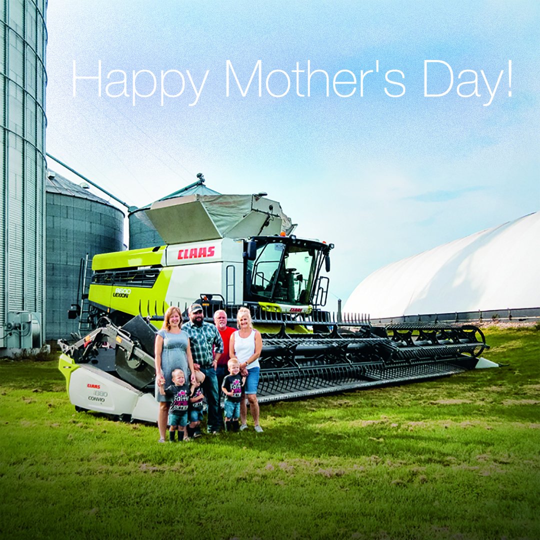 CLAAS_America's tweet photo. Happy Mother's Day to all of the hardworking moms and mother figures out there! We hope your day is filled with all the happiness and appreciation you deserve.
#MothersDay #HappyMothersDay #CLAASofAmerica #LikeaCLAAS https://t.co/k6zmGRXmid