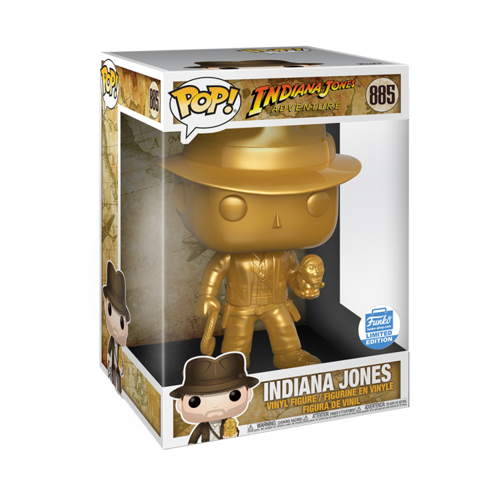OriginalFunko's tweet image. RT &amp;amp; follow @OriginalFunko for the chance to win a Funko Shop exclusive 10-inch gold Indiana Jones Pop! bit.ly/2Ug4DJJ