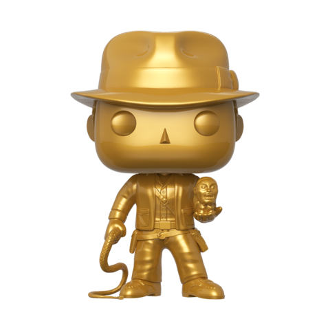RT &amp; follow <a href="/OriginalFunko/">Funko</a> for the chance to win a Funko Shop exclusive 10-inch gold Indiana Jones Pop! bit.ly/2Ug4DJJ