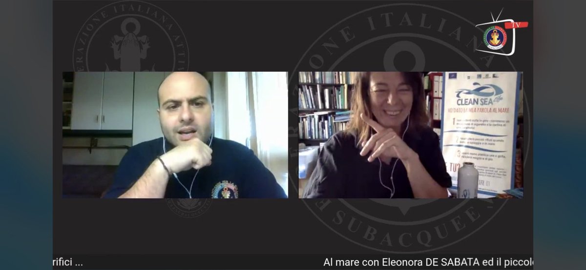CleanSeaLIFE's tweet photo. Eravamo in centinaia di #subacquei a parlare di #squali #defini e mare silenzioso ai tempi del #covid19, e di come combattere per mantenerlo pulito - senza #mascherine galleggianti! Grazie alla @_FIAS - #FiglidelloStessoMare potete rivedere il webinar qui: https://t.co/ISoHxLKFuE https://t.co/Gz5NWGr60Y
