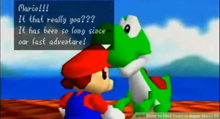 CanUHitDaYoshi's tweet photo. You cannot hit the Yoshi on em in Super Mario 64, but you CAN hit the Yoshi on em in the remake, Super Mario 64 DS. https://t.co/dUanbWg8Cv