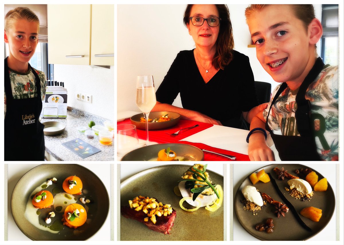 Chef-kok <a href="/florisdekker/">Floris Dekker</a> is #cookinglikeachef op Moederdag voor de allerliefste mama <a href="/yvonnedekker/">Yvonne Dekker</a>!👨‍🍳 Dank je wel <a href="/cooklikeachef2/">Cook Like A Chef</a> en <a href="/delibrije/">Jonnie Boer</a> voor dit waanzinnige menu!