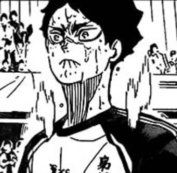 furudate always draws the characters ugly crying and all snotty but he makes an exception for akaashi 