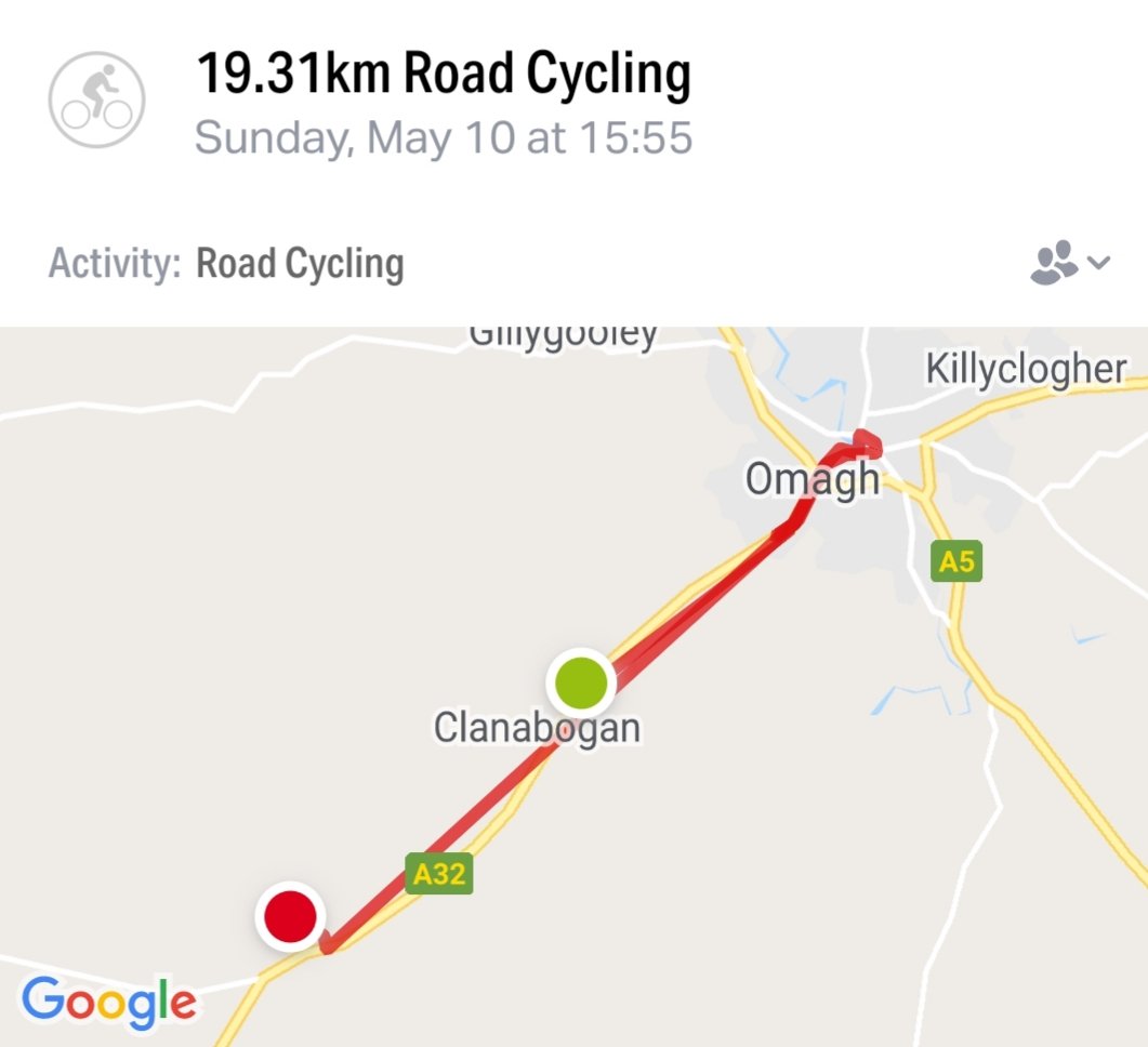 MisswoodsScc's tweet photo. A cycle today for @SCC_PE 100k in May challenge. #49togo https://t.co/yM4zjUW7CR