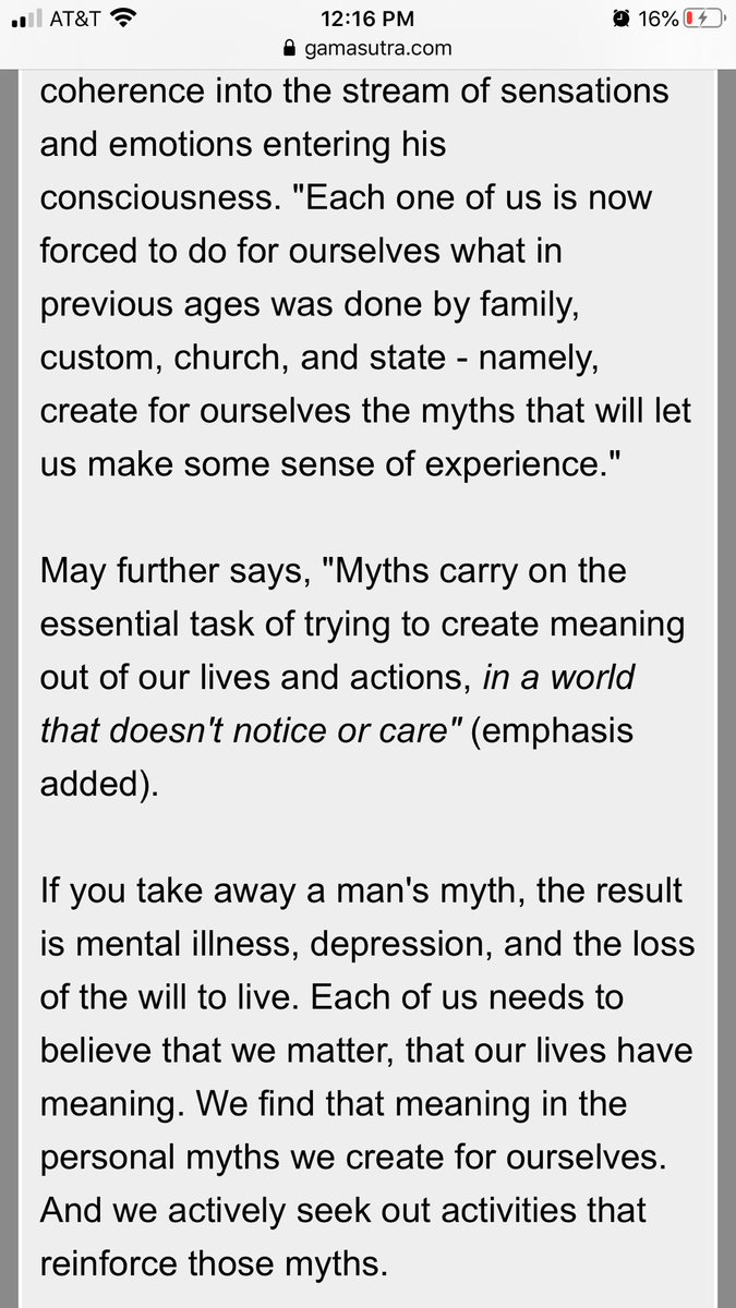 I don’t know if that’s true, or if it could even be verified, but that would mean the hero’s journey, and myth in general, may extend beyond the realm of entertainment and language, to biology, psychology, and even evolution.