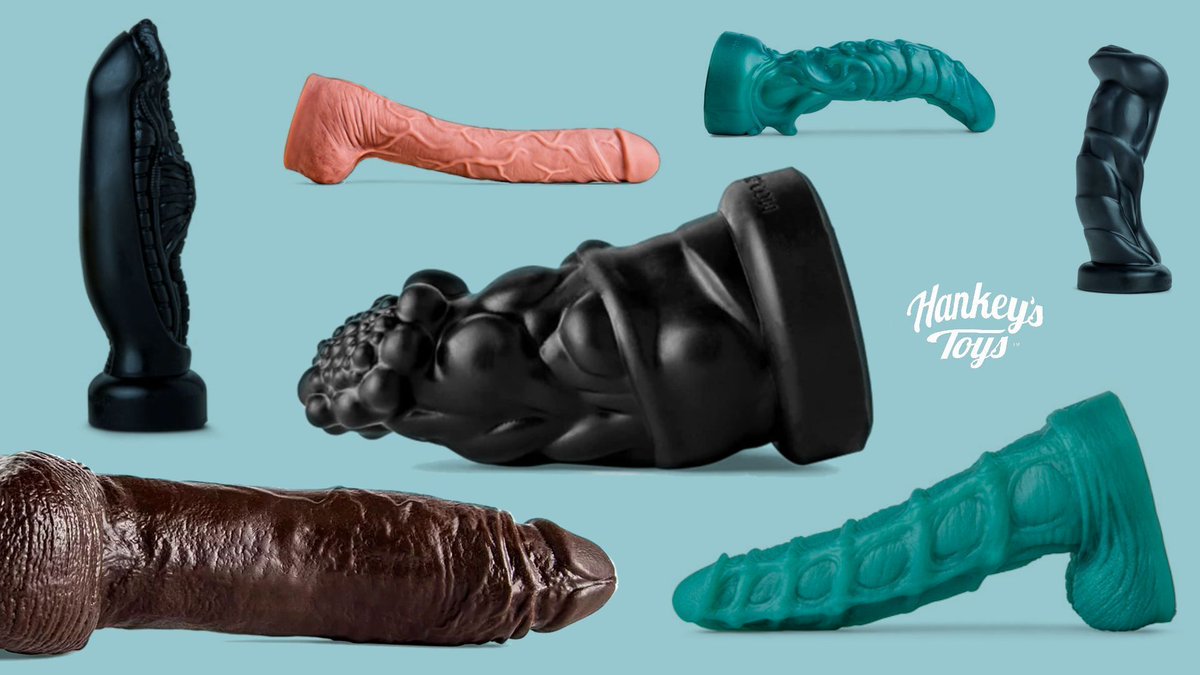 fistfy's tweet photo. Are these made for us? Absolutely Yes! Mr. Hankey’s Giant Dildos and Toys In greater detail.
Discover more: https://t.co/OEyoVus1SC
#mrhankeys #bigtools #dildos #hugetoy #Fisting #xxx #gay https://t.co/hH1TRdMRYw