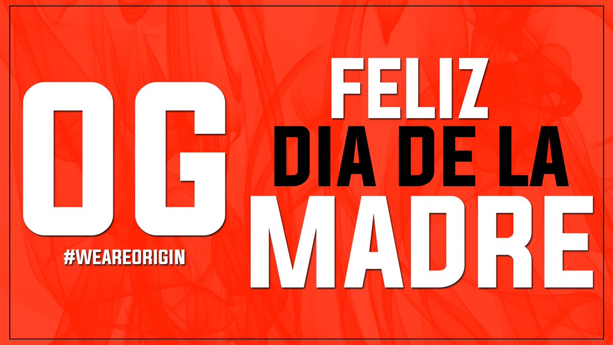 OriginGaming_GG's tweet photo. FELIZ DÍA DE LA MADRE!

Hoy queremos iniciar el día felicitando a todas las madres en su dia especial.

“De todos los regalos que la vida tiene que dar, una buena madre es el más grande de todos” 

#WEAREORIGIN https://t.co/H2WyJmIKxv