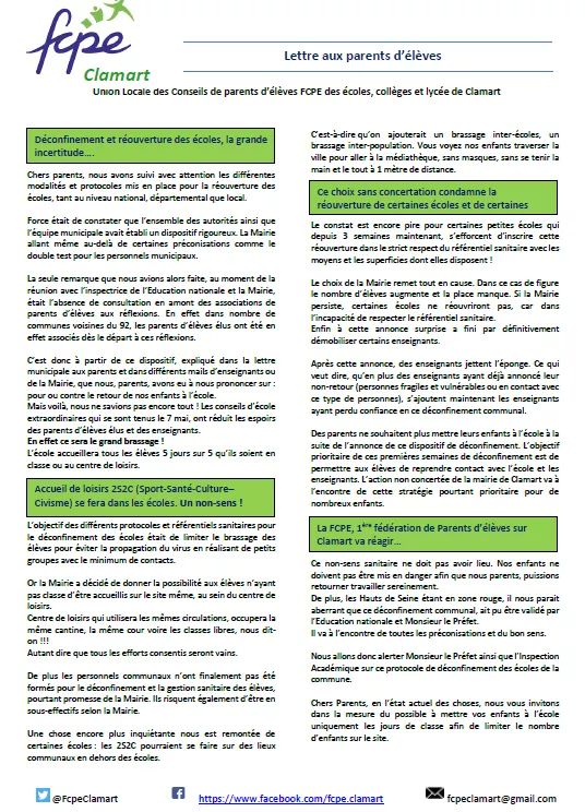 FCPE Clamart (@fcpeclamart) on Twitter photo 
