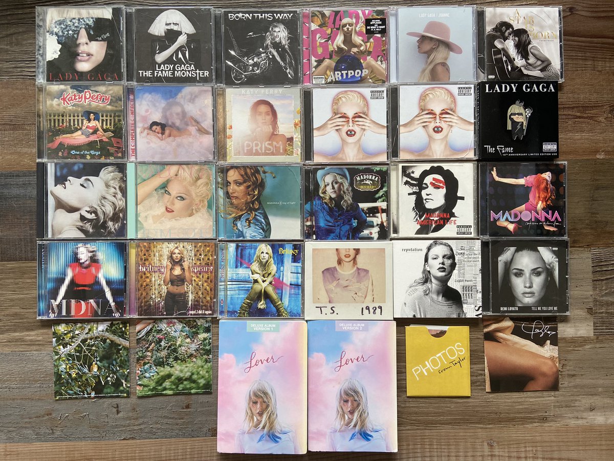 My CD/Merch collection as of May 2020 [A THREAD]