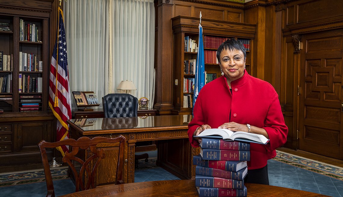 "This is not just this place with all of these wonderful treasures for scholars. It's for everyone." — Carla Hayden, 14th <a href="/LibnOfCongress/">Carla Hayden</a>, and interviewee for Tuesday's episode of The Women with <a href="/RoseEReid/">Rose Reid</a>. Listen at bit.ly/TheWomenPodcast. #podcasting #womenempowerment