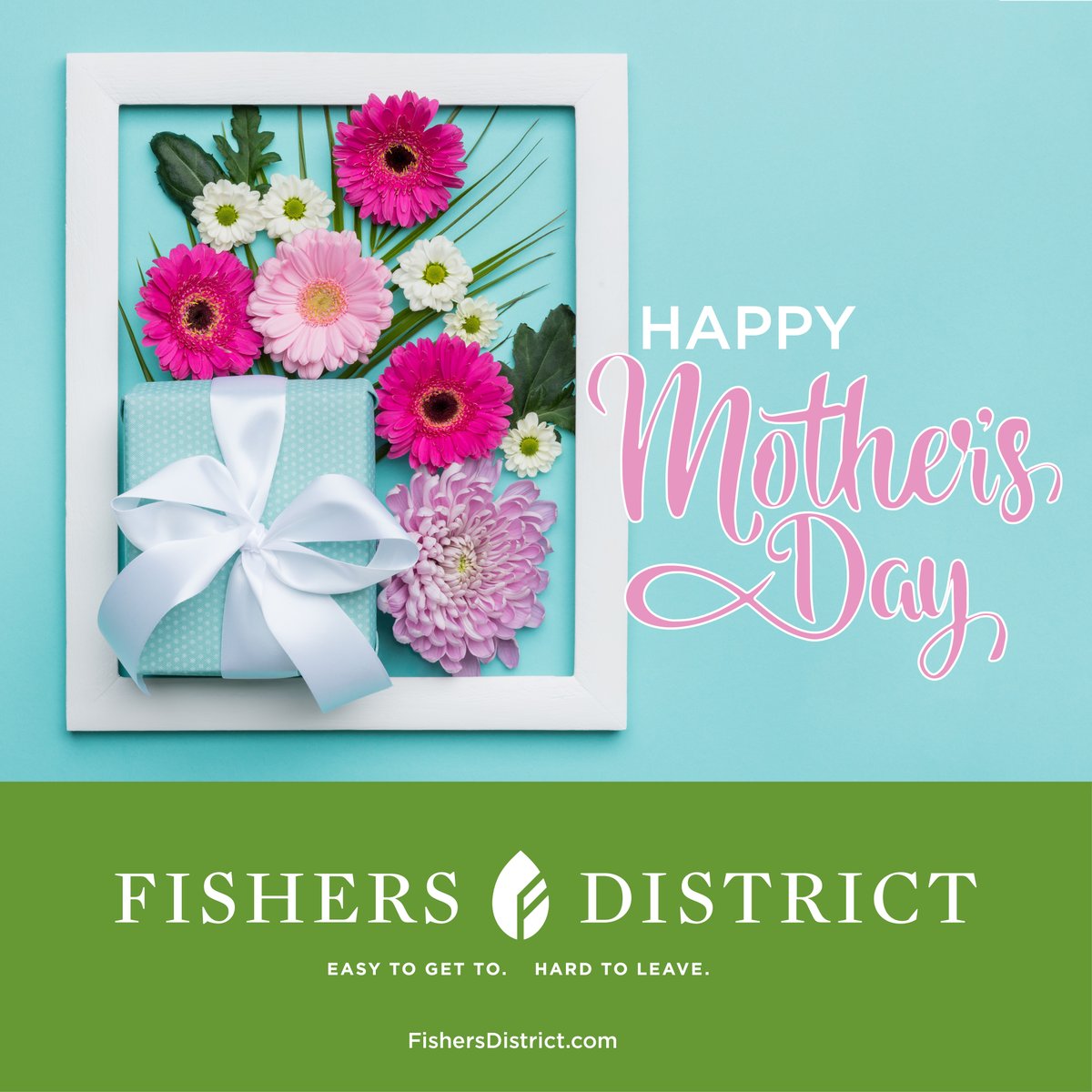 We hope you were sweet to the moms in your life. If not, stop by Fishers District to pick up dinner, gift cards, dessert, and more! It's not too late to show her how much you appreciate everything she does for you. 

To all the moms... Happy Mother's Day!