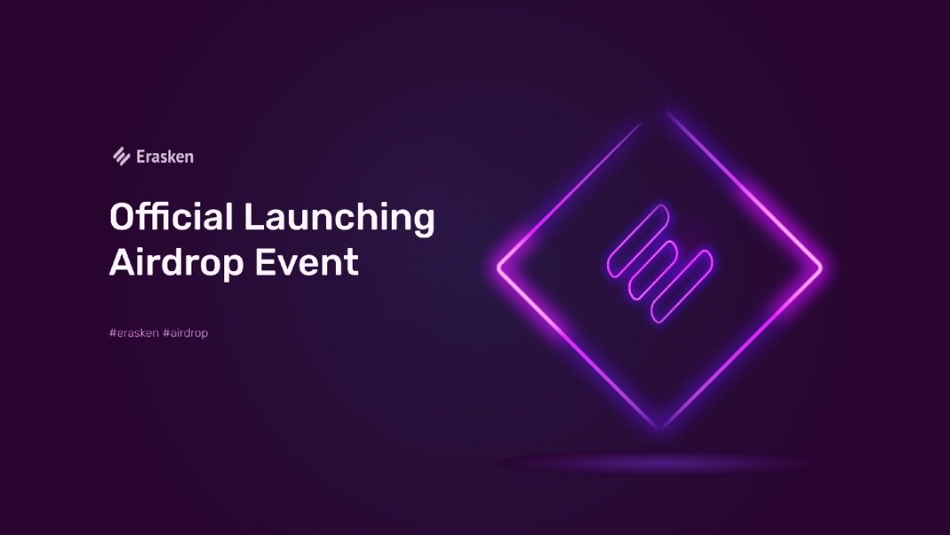 czymeq's tweet photo. 🔶 Erasken Offcial Launching Airdrop Event 🔶
🔸Erasken 10,000 USD by $ERK Tokens🔸
🔸first 5111 users register on Erasken Exchange🔸

🚦 Join: https://t.co/juUKzaV5Hq

🌐 Registered your email
🌐 Confirm registration
🌐 Done

#erasken #airdrop
@cctip_io airdrop 7000000 CRU 70 https://t.co/AQIG7jw0GG
