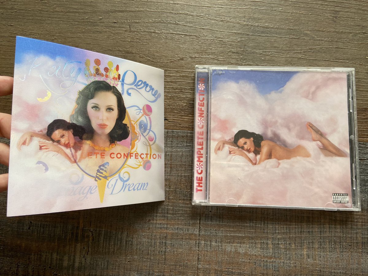 Katy Perry - Teenage Dream: The Complete Confection (w/ the changing lenticular card)