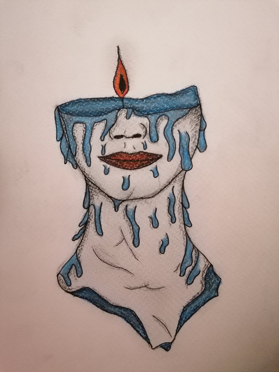 IsabelleHughes_'s tweet photo. Started drawing again🕯️ https://t.co/ihJvIxNw9g