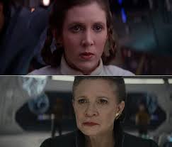 Mother's Day nod to Leia Organa, Princess & General. Who spent her life fighting for a better galaxy & was never there for her son as much as she wanted to be but never truly gave up on him & wanted him back. She deserved more than she got. Wish Carrie could have shined in IX.