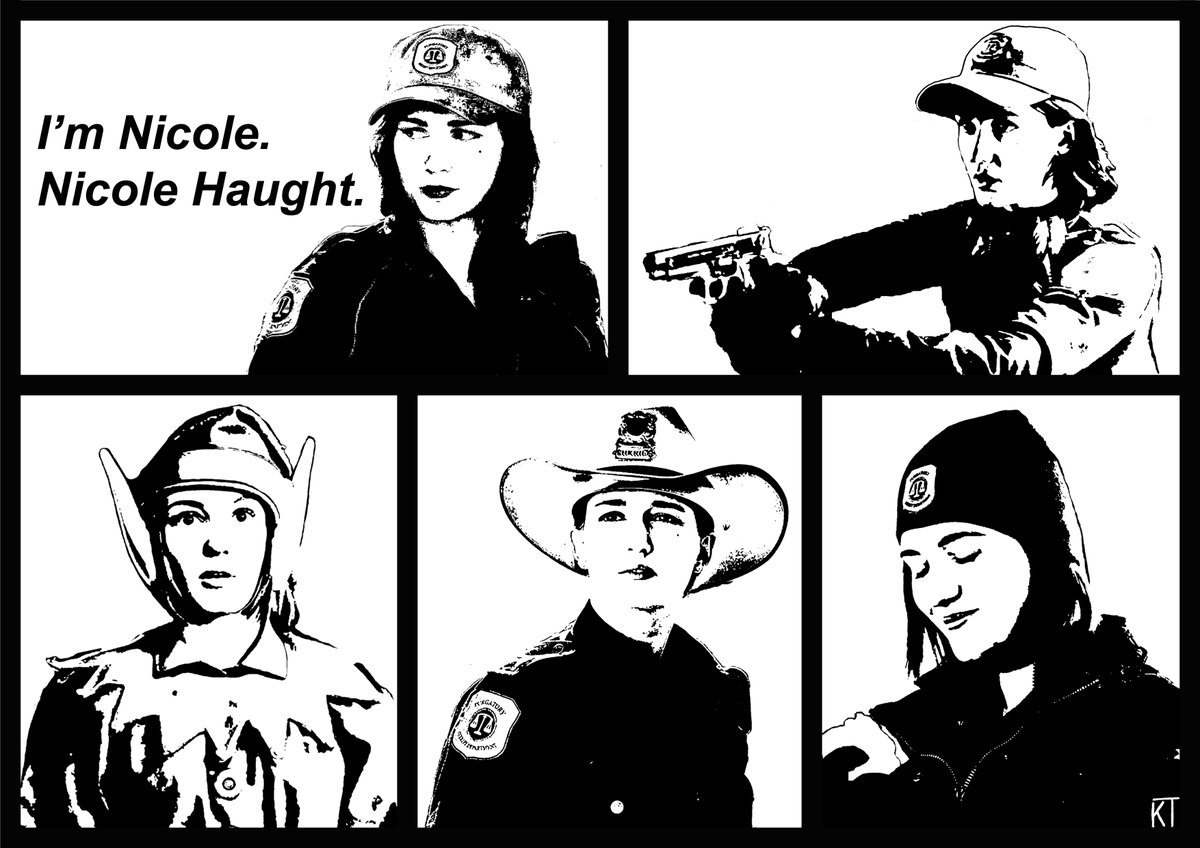 Artemis_1707's tweet photo. Is there any hat @KatBarrell doesn't look awesome in?? 

#NicoleHaught #WynonnaEarp #Bringbackthestetson #Earperart https://t.co/7kByRC4xpI