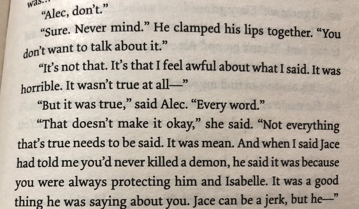 Finally  #Clalec make up, though it will take a while for them to actually get along. But, this is development   #TMI  #CoB