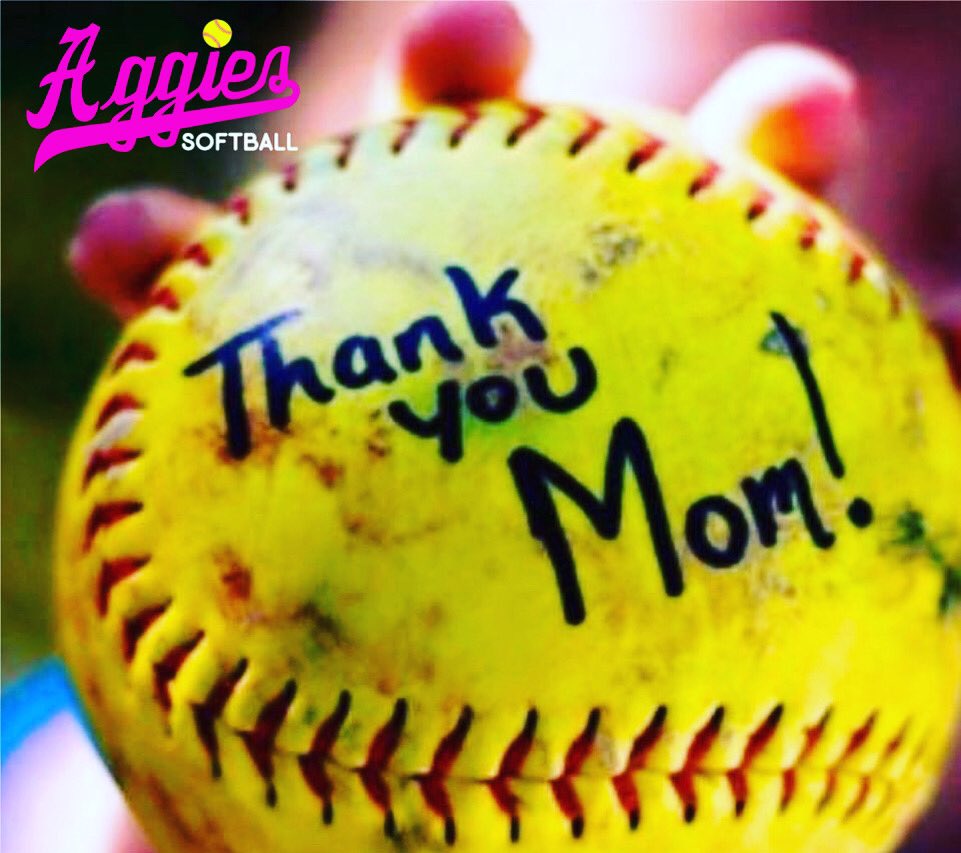 SoftballAggies's tweet photo. From a Home Run 🥎 
to a strike out! 
Thank you mom...
Happy Mother’s Day!!! #happymothersday2020
#aggiesfamily
#aggiessoftball https://t.co/oxz6yofUn9
