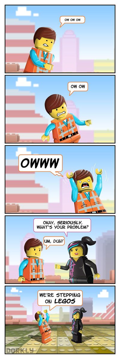 CardamomZlop's tweet photo. got mirth. If this joke isn’t in the new Lego movie, the writers should be fired https://t.co/kLCXE5mm1o