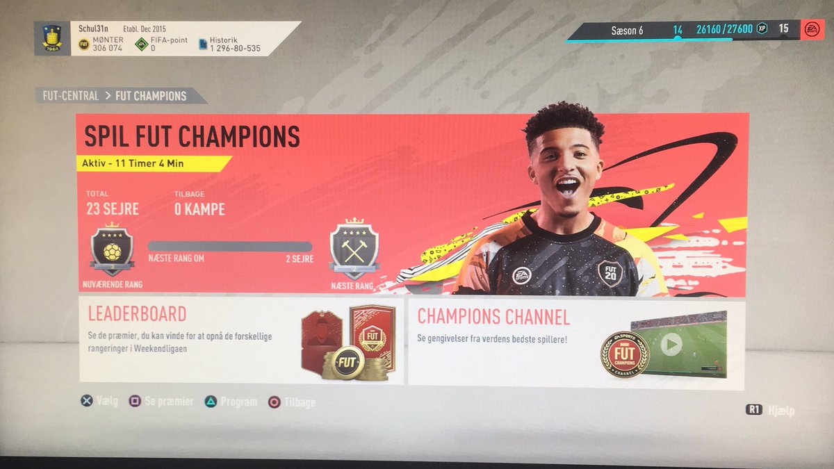 23-7.
Fra 3-3 til 17-3. Møder derefter 2 pro’s i de sidste 10 kampe, der smadrer mig fuldstændigt, men clutcher heldigvis eliten alligevel, der trods alt er det vigtigste i disse TOTS-tider💪🔥👌