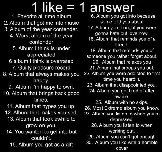 please contribute i wanna gush about music