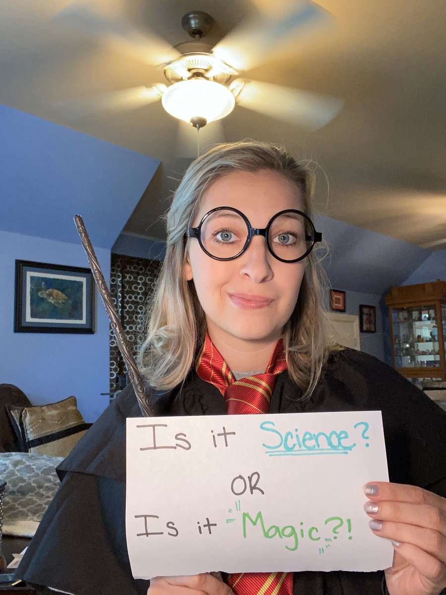 SharpeStars's tweet photo. Hey @RockyForkMS 7th grade! Ms. Sharpe has great news! Her acceptance letter from Hogwarts finally came! Now the trouble is proving she can handle the world of magic. Watch the video to see how you can help in this magical quest! https://t.co/U1demk10xo #ScienceorMagic https://t.co/AWDrGtre2N