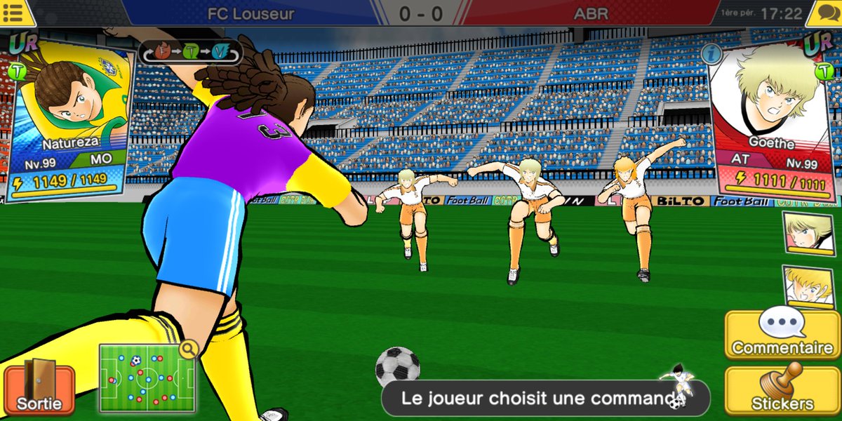 Chris_C_Bass's tweet photo. [FIELD NO ARTIST CUP3] : 
FINALE 
Les acteurs sont entrés directement dans le vif du sujet. On assiste à une lutte acharnée pour le ballon. Juju (RFC) et Gemini (FOFO FM) se rendent coup pour coup !!! 
#CaptainTsubasaDreamTeam  #CTDT #TsubasaDT #FNACup https://t.co/hUWHwe3FdP