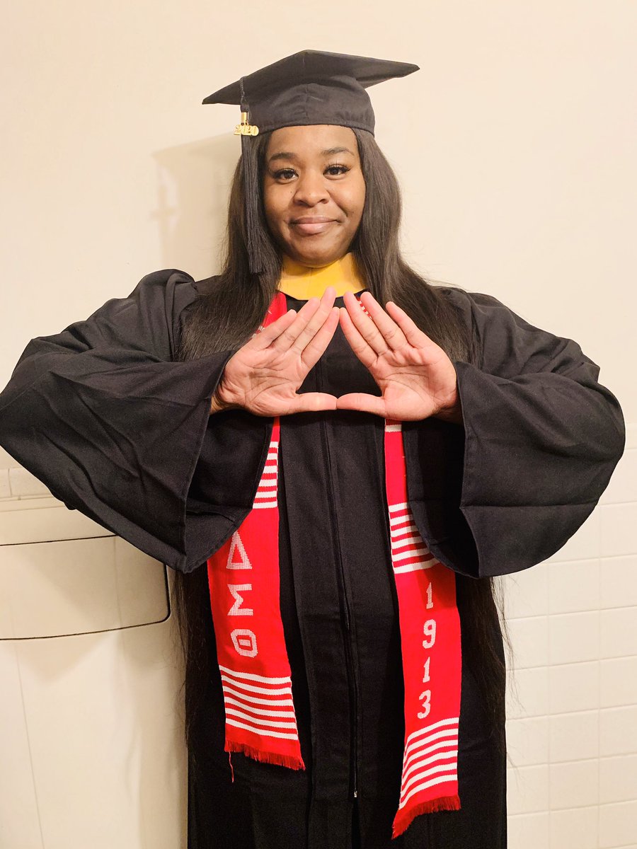 bre31926979's tweet photo. ....God’s Plan
I am truly grateful to be the InDuSTrious new member of Delta Sigma Theta Sorority, Inc. 🔺🐘🐥
Thank you #GammaPi.
So1o,
Capstone
Spring 2020 https://t.co/F8FLAbynSs