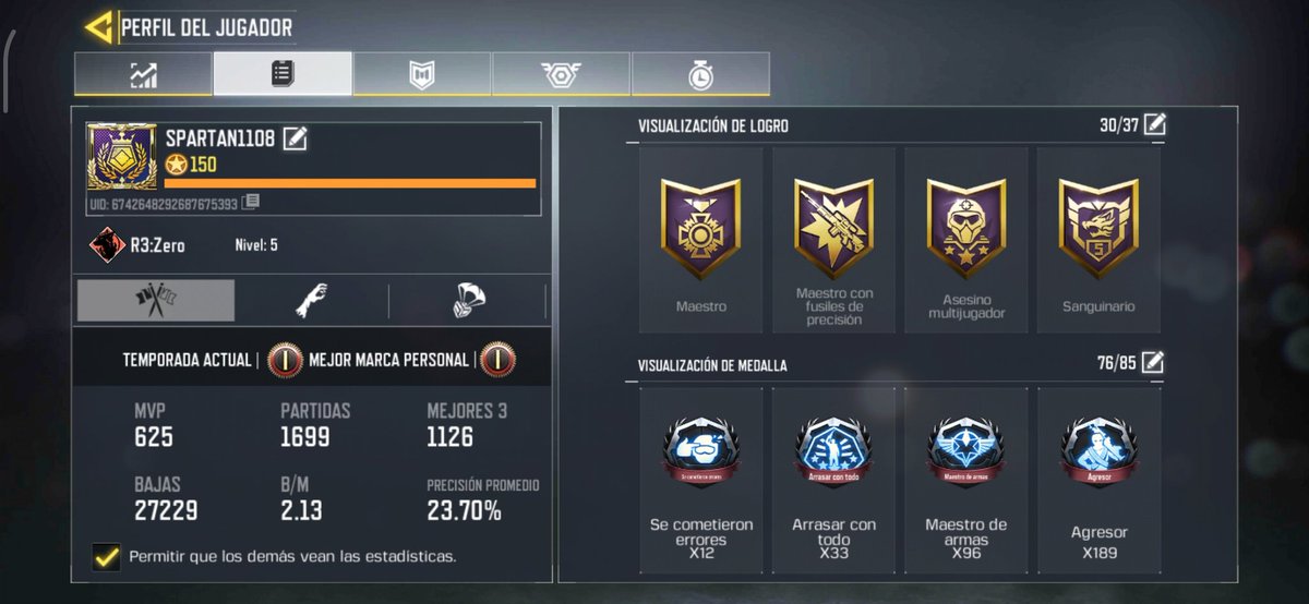 Spartan1108HM's tweet photo. @elmimric @CODMobile_FA https://t.co/CuTLsCztIw