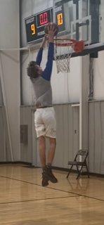 So excited to be back in the gym...even if they just allow 4 of us with coach.