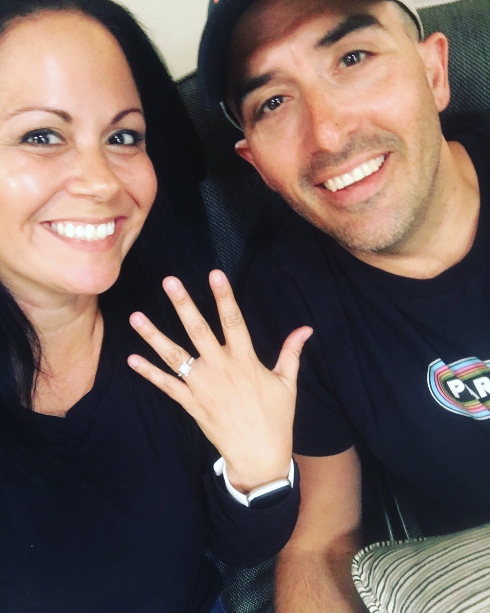 thamar58's tweet photo. So this happened! #isaidyes 💍 https://t.co/RH0GqEp4nw