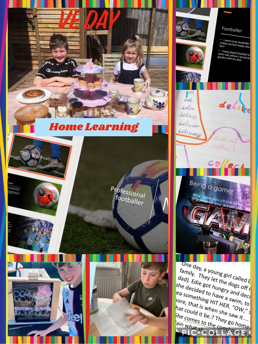 Penclawdd's tweet photo. #Pencstarfish Wonderful home learning again this week. Well done everyone. Keep it up and thank you for all your support👏🏻👏🏻 #Penc56 #Penchomelearning #Pencpartnership https://t.co/uNGpWbTGht