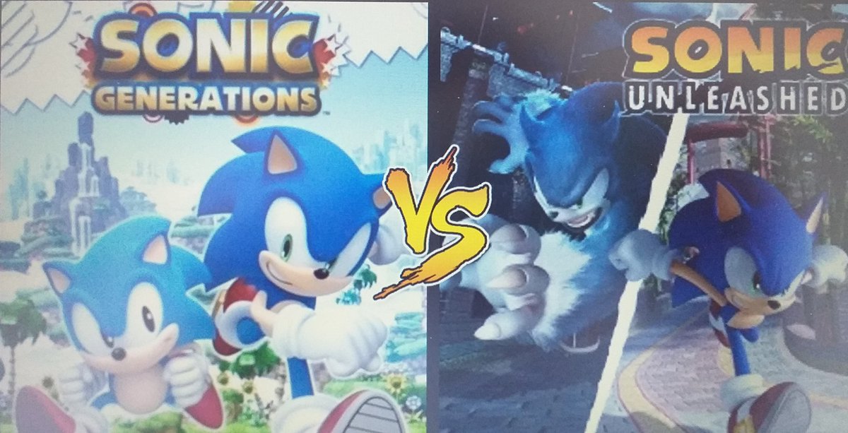 sonic unleashed vs sonic generations