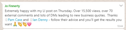 Spotted this in our WhatsApp group - thanks Jo Finnerty!  Anyone who can spare 20 mins a day for 5 days can learn for FREE here:  linkedoffline.co.uki/sprint