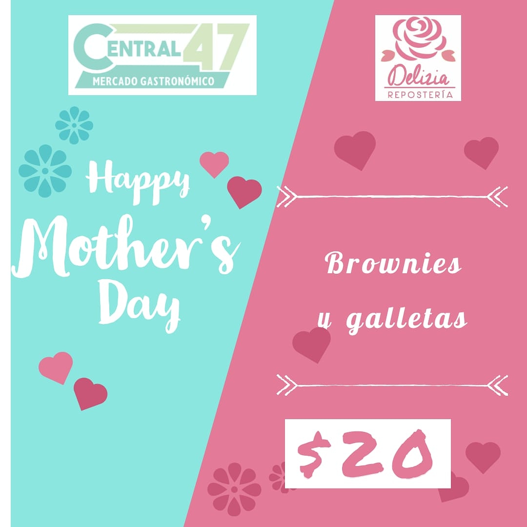 Central471's tweet photo. ¡Seguimos consintiendo a Mamá en este 10 de mayo! Galletas y Brownies de #Delizia a $20.00 hasta agotar existencias. ¡Agrega cualquiera de ellos a tu pedido! https://t.co/10wQuJQAPF