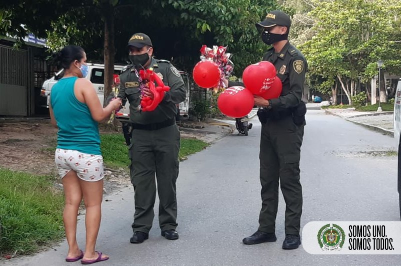 Departamento de Policía Santander tweet media