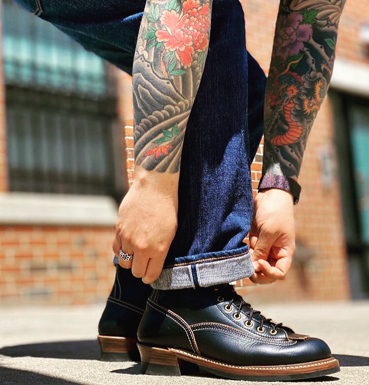 JOHN LOFGREN 蝦夷鹿　ドンキーパンチャー　8 1/2 試着のみ DONKEY PUNCHER BOOTS 8