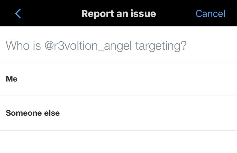 target harassment and hate against a protected category-for targeted harassment, “someone else”for protected category, “a group of people” (as in races, sexualities & genders)