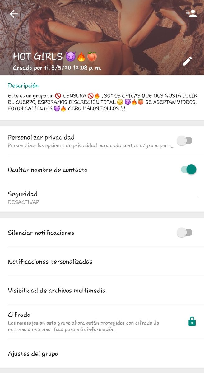 Amigos y ustedes que están esperando para entrar al grupo de WhatsApp organizando por chicas mexicanas por el momento del COVID 19!
😈🔥🙊 Quieres mayor información de cómo entrar RT y DM 🍑💋
WhatsApp 5560284016💯🤑