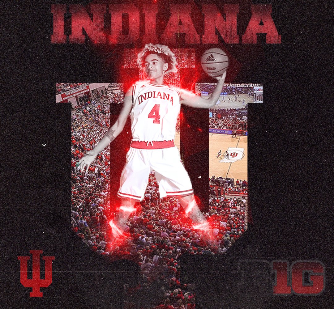 EditsByJosh's tweet photo. ⭐️⭐️⭐️⭐️⭐️ Indiana (@IndianaMBB) basketball commit Khristian Lander (@khristianlander) https://t.co/obLJxjVYAT